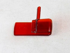 Lot of 5 Money Clips, Plastic, Assorted Colors, Clamp-Down, Bill Pinching, #1390 - Picture 1 of 18