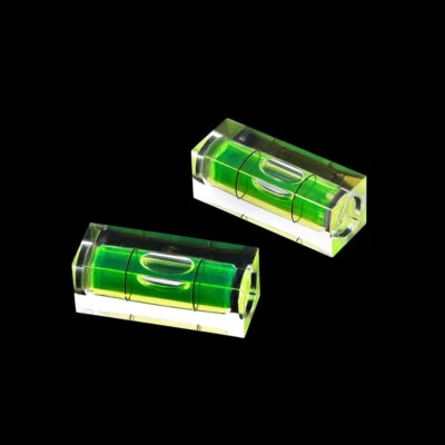 2x High Accuracy Spirit Level Of Arcylic Bubble Level Tool Horizontal Instrume. - Image 1 of 4