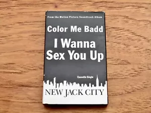 Color Me Badd ♫ I Wanna Sex You Up ♫ Rare 1991 Giant Records Cassette Single - Picture 1 of 3