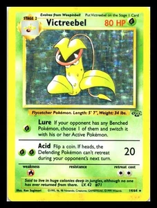 Victreebel 14/64 Jungle Holo Rare HP Pokemon - Picture 1 of 4