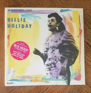 BILLIE HOLIDAY / AT MONTEREY ~ 1958 ~ Blackhawk Records w Sticker ~ NEW ~ SEALED - Picture 1 of 2