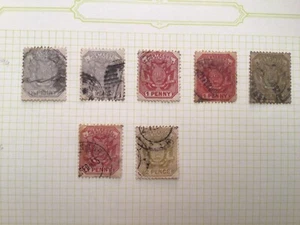South Africa republic stamps on old folded album page A10167 - Picture 1 of 3