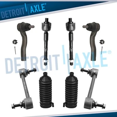 Front Sway Bar Inner & Outer Tierod Boot Kit for 2010-2012 Ford Fusion 2.5/3.0L - Image 1 of 4