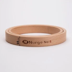 Nurge Wooden Hoops Without Screws, Rim Height 16mm, Diameter 310mm Hand - Picture 1 of 3