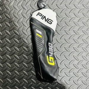 NUEVA cubierta de cabeza de golf de madera de calle Ping G430 - negra/blanca/amarilla AUTÉNTICA PING - Imagen 1 de 4