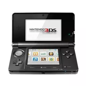 Consola portátil Nintendo 3DS Cosmo negra con tarjeta de memoria muy buena 6Z - Imagen 1 de 3