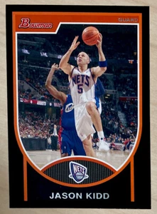 JASON KIDD - 2007-08 Bowman Basketball #55 - NEW JERSEY NETS - Picture 1 of 2