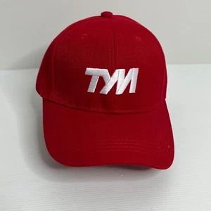 TYN Red Baseball Trucker Hat Cap Adjustable New - Picture 1 of 7