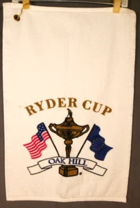 VTG 1995 Ryder Cup Oak Hill Rochester NY Golf Towel Martex Made in USA - Picture 1 of 10