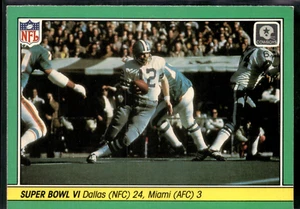 Fleer Team Action #62 Super Bowl 1984 - Imagen 1 de 2