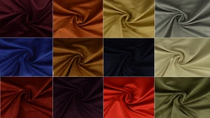 Veloursleder-Wildleder uni, weich  Lederimitat, Meterware,  Velourstoff - Bild 1 von 24