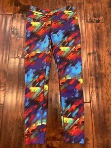 Leggings geométricos Athleta arco iris con bolsillo con cremallera, talla XS - Imagen 1 de 6