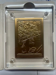1991 Topps Highland Mint Detroit Red Wings Sergei Fedorov bronzo 0689/2500 HOF - Foto 1 di 5