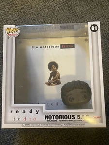 Funko Pop Albums NOTORIOUS B.I.G. Ready To Die #01 Vinyl Figure NEW!Big Poppa - Picture 1 of 3