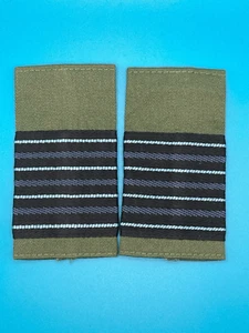 OG RAF Royal Air Force Group Captain (Gp Capt) Rank Slides (Pair) - Picture 1 of 1