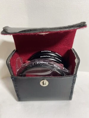 Sunpak 55mm Close Up Filters w/ Case & 58mm Circular Polarizer - Image 1 of 4