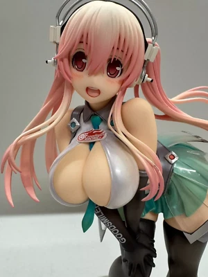SoniAni SUPER SONICO Racing Ver. Figura 1/7 Max Factory Racing Miku Supporters Foto 1 de 4