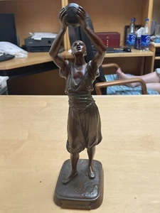 FRENCH,PARIS FOUNDRY BRONZE FIGURINE OF ARAB DRINKING,BY DEBUT.SIGNED.H 15-1/4”. - Picture 1 of 12