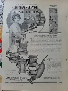 1921 Universal grinder toaster vacuum coffeepot waffle maker appliance ad - Picture 1 of 1