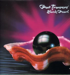 Pat Travers Black Pearl LP vinyl Canada Polydor 1982 LP. Small deletion hole to - Picture 1 of 4