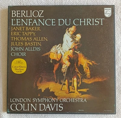 Berlioz- L' Enfance Du Christ-Colin Davis- LSO- Janet Baker- Philips 2LP Box Set - Image 1 of 4