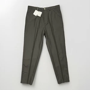 BRUNELLO CUCINELLI Leisure Fit Sage Green Soft Virgin Wool Trousers RRP: £795.00 - Picture 1 of 14