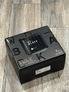WD Black 2tb D50 Game Dock NVMe SSD Solid State Drive, RGB With Thunderbolt 3 - Picture 1 of 1