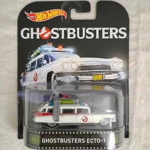 Hot Wheels Ecto-1 Ghostbusters - 2015 Retro Entertainment - NEW - Picture 1 of 3