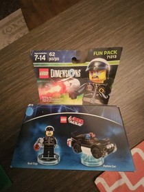 LEGO Dimensions 71213 LEGO Movie Bad Cop Police Car Fun Pack NEW SEALED damaged