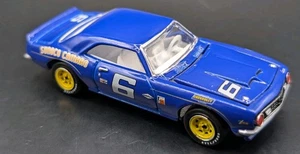 ๐ฅ Vintage Johnny Lightning 1999 - 1968 Chevy Camaro SS(Blue) - Sunoco - Loose - Picture 1 of 11
