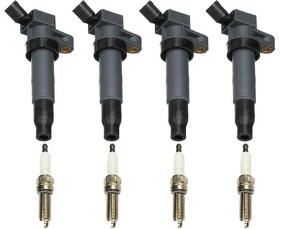 Direct Ignition Coils & Spark Plugs For Hyundai Santa Fe Sport 2.4L 2013-2015 - Image 1 of 4