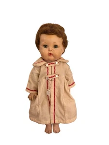 Bambola vintage 11" personaggio americano piccole lacrime corpo gomma pat n. 2.675.644 - Foto 1 di 9