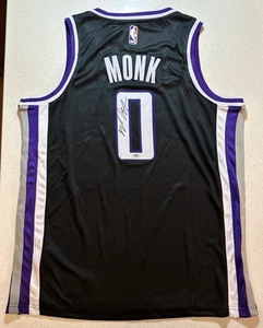 Malik Monk Sacramento Kings Autograph Signed Jersey PSA Cert NWT Adult Large - Picture 1 of 3