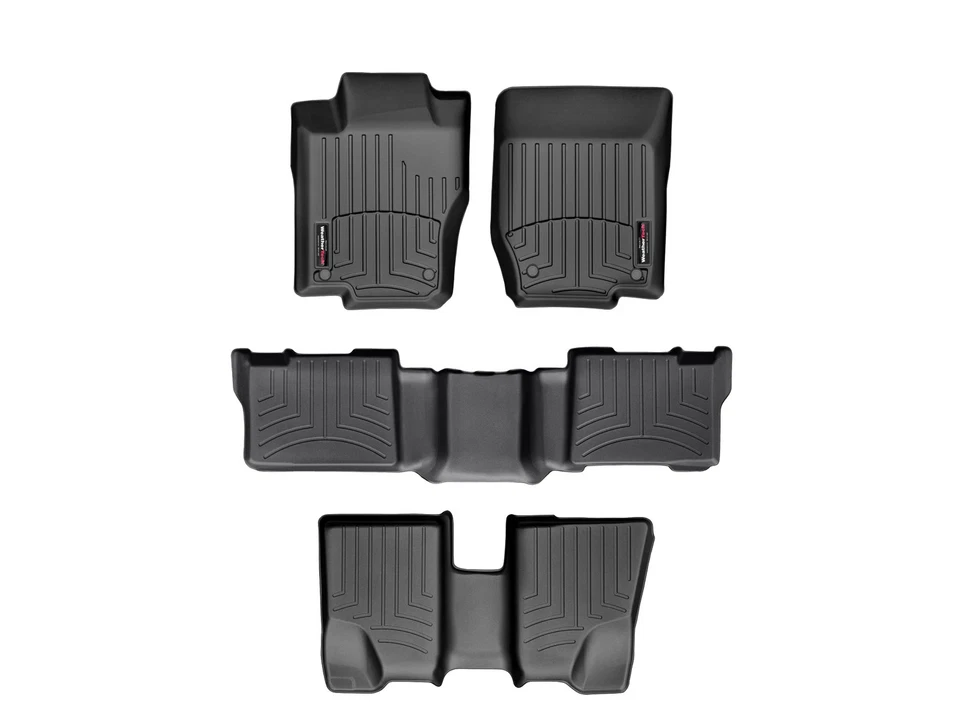 WeatherTech FloorLiner for 2007-2012 Mercedes GL-Class - Full Set, Black - Image 1 of 4