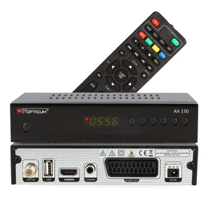 RED OPTICUM AX 150 HDTV Receptor Satelital con HDMI - SCART - USB 2.0 -S/PDIF Coaxial - Imagen 1 de 6