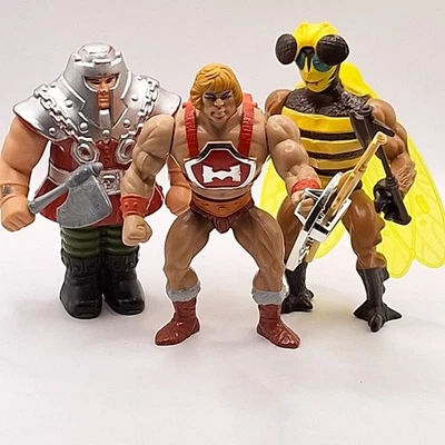 Figuras de ação vintage Motu Masters Of The Universe He-Man lote completo 2e - Imagem 1 de 4