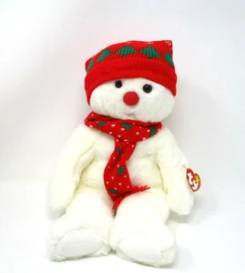 Vintage Ty Beanie Buddy Snowboy von 1999 Holiday Christmas Plüsch 15 Zoll Neu mit Etikett - Bild 1 von 6