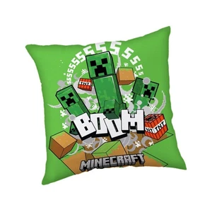 Minecraft Kissen 40x40cm – Creeper Boom Deko für Gamer - Bild 1 von 1