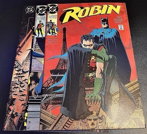 Batman And Robin Lot #1 #2 #6 White Pages 1990 VF- TO NM (READ DESCRIPTION) - Picture 1 of 10