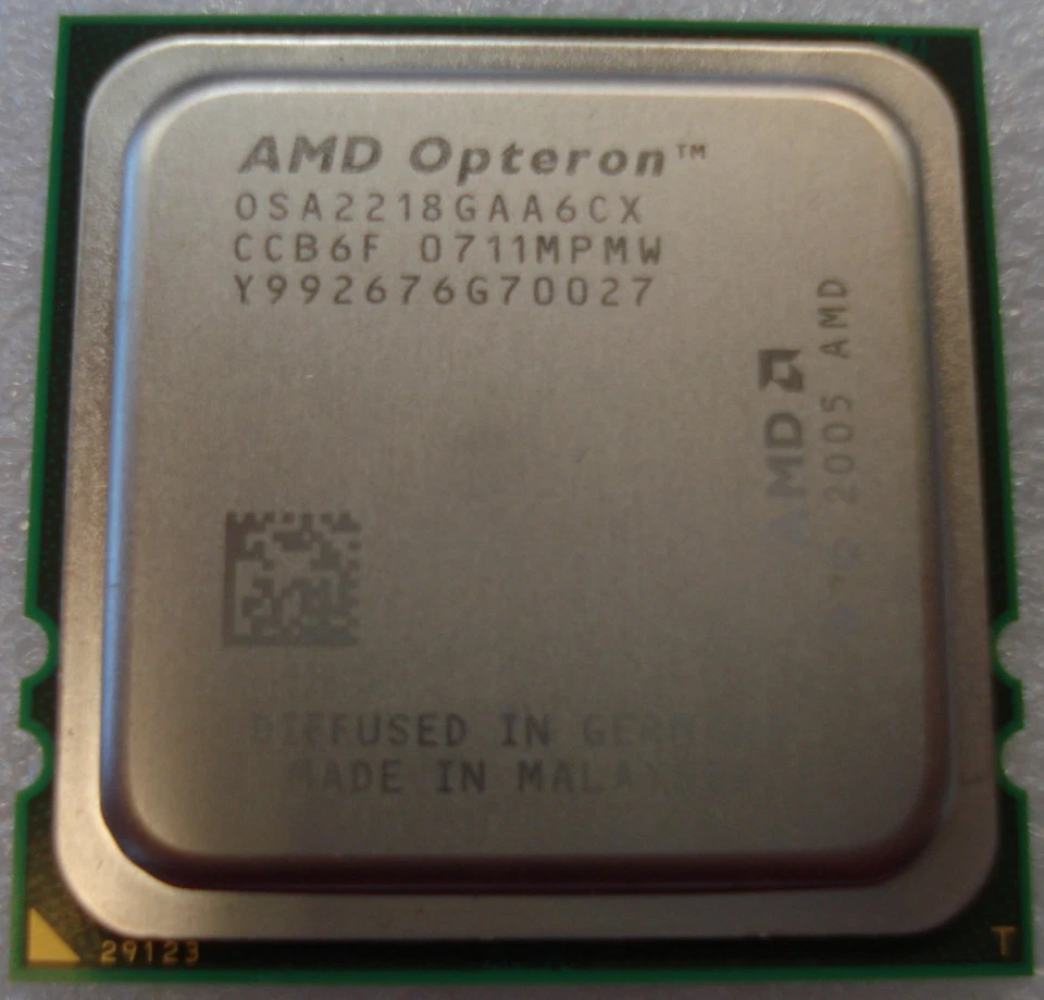AMD Second-Generation Opteron 2218 2.6 GHz Dual-Core 90 RTB DAYS WARRANTY - Image 1 of 1