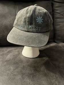 Key West Sunshine Studded Denim Hat Cap Adjustable Strapback Toppers - Picture 1 of 5