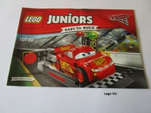 Lego Notice Instruction du 10730 Disney Cars Lightning McQueen Speed Launcher - Bild 1 von 1