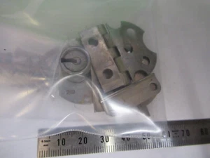 BAUSCH LOMB HINGES + LOCK PLUS KEY  MICROSCOPE PART AS PICTURED X9-B-32 - Picture 1 of 6