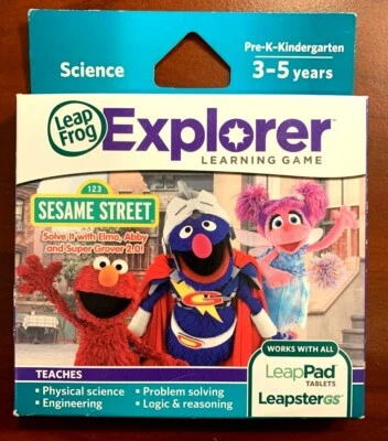 LeapFrog LeapPad Explorer Learning: Sesame Street Friends, Leap Pad 2 3 GS NIB - Image 1 of 2