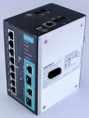 Moxa EDS-P510A-8PoE-2GTXSFP 8 Port PoE Ethernet Switch 3093000000901 - Image 1 of 4