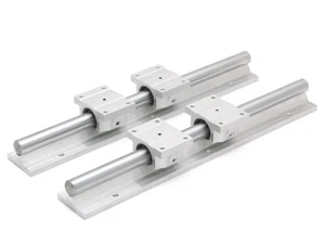 SET: 4x Linearlager TBR20UU / 2x Supported Rail TBS20, 2000mm - Bild 1 von 1