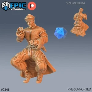 6K Resin 32mm Epic Miniatures Zombie Kung Fu Monk für D&D, Rollenspiel - Bild 1 von 1