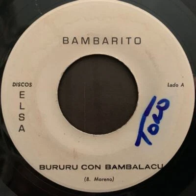 PANAMA Latin Salsa BAMBARITO Bururu Con Bambalacu 7" 45rpm VERY RARE Hear!!! - Image 1 of 2