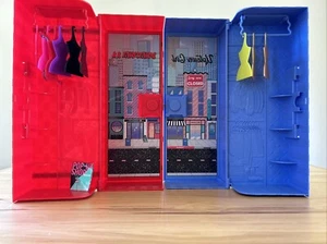 LOL Surprise OMG Doll Locker (2) Downtown Shopping w/Hangers + Key / Mall Shop - Picture 1 of 8