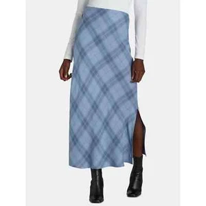 Time and Tru Women's Satin Maxi Slip Skirt - Large (12-14) - Picture 1 of 2
